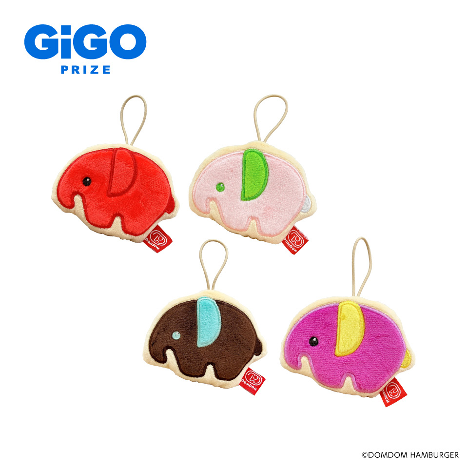 ドムドムハンバーガー クッキー型マスコット～GiGO限定～