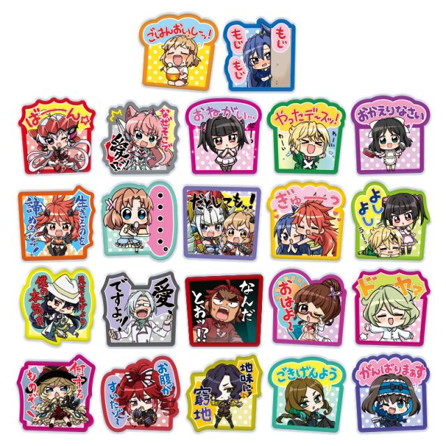 戦姫絶唱シンフォギアXD UNLIMITED セリフ付きカプセルアクリルクリップ