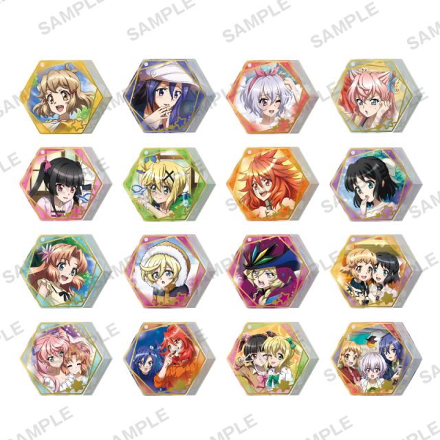 戦姫絶唱シンフォギアXD UNLIMITED ジュエルアクリルキーホルダー