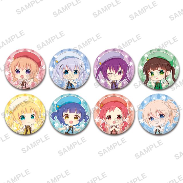 ご注文はうさぎですか?? カプセル缶バッジ vol.3