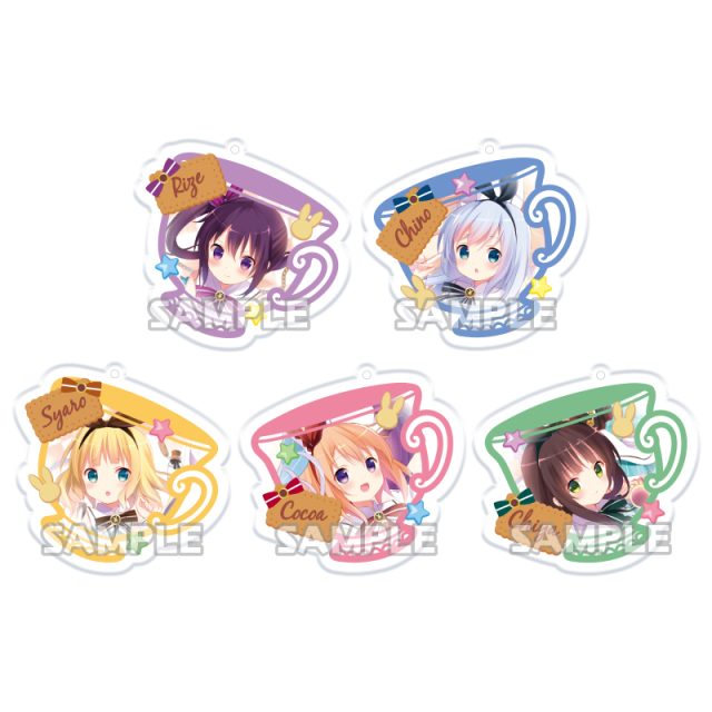 ご注文はうさぎですか?? アクリルストラップ