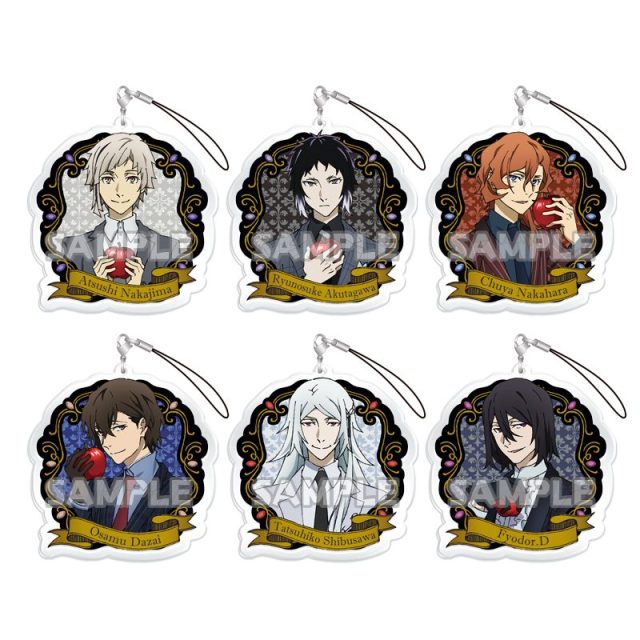 文豪ストレイドッグス カプセルアクリルストラップ vol.1