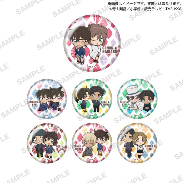 名探偵コナン カプセル缶バッジ デュオコレ