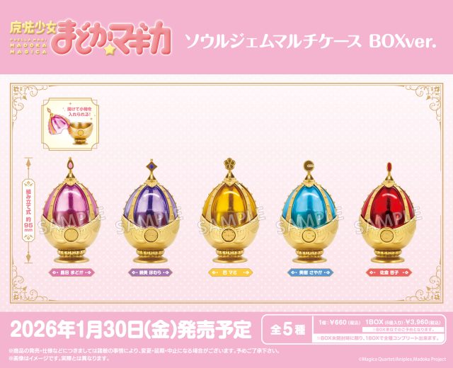 魔法少女まどか☆マギカ ソウルジェムマルチケース BOXver.
