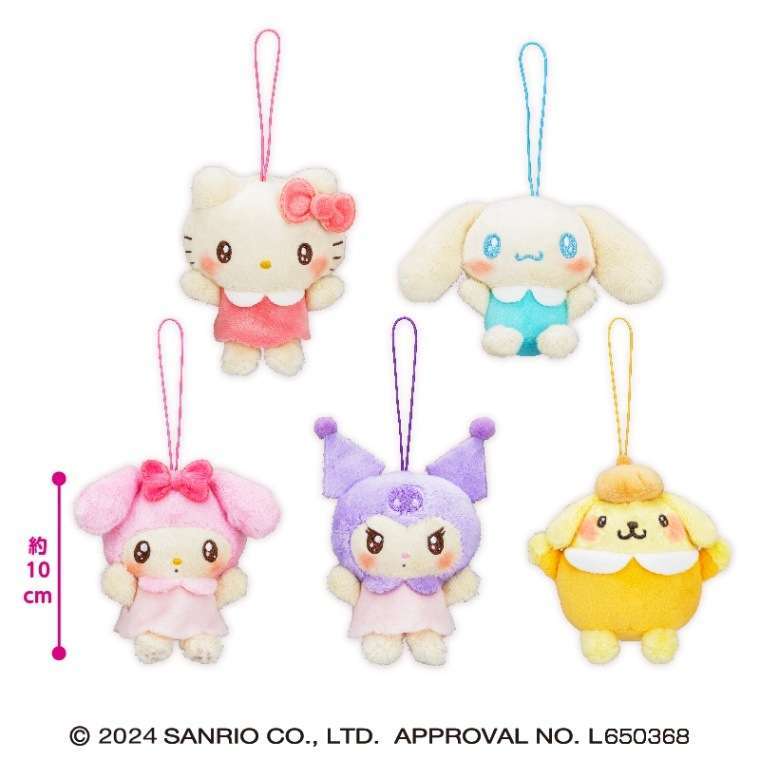 サンリオキャラクターズ ぎゅーしてちょいデカマスコット