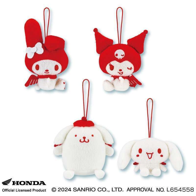 サンリオキャラクターズ×HONDA Wingマーク ぬいぐるみ