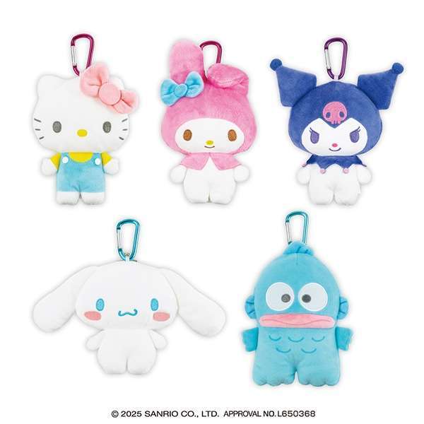 サンリオキャラクターズ パステルカラーがま口ポーチ
