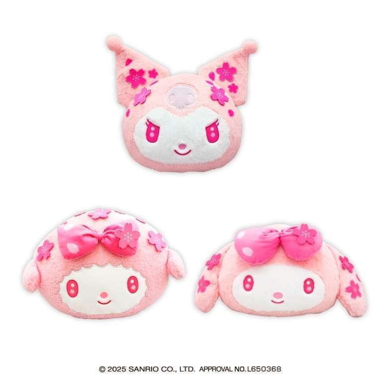 サンリオキャラクターズ さくらカラー顔デカクッション2