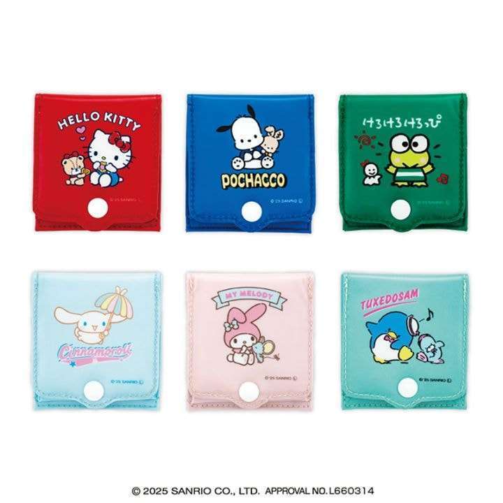 サンリオキャラクターズ ビニールウォレット風コインポーチ