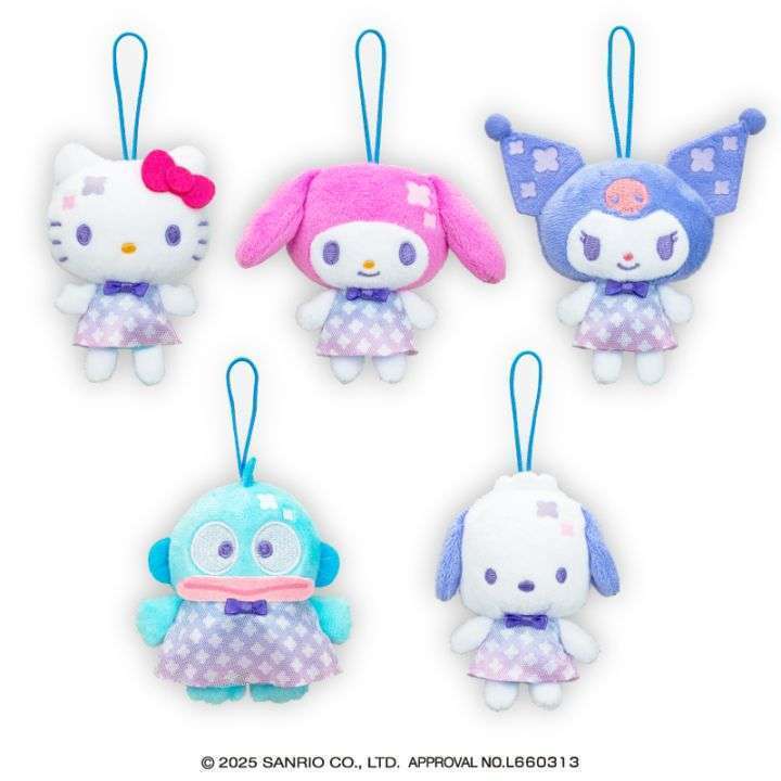 サンリオキャラクターズ あじさいワンピースマスコット