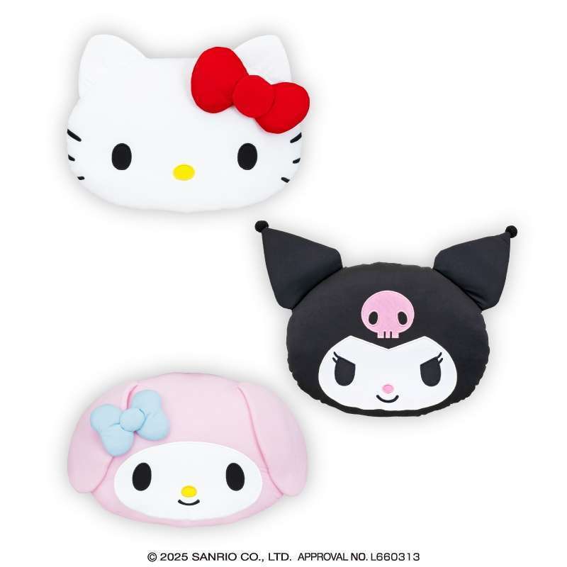 サンリオキャラクターズ ひんやりフェイスクッション