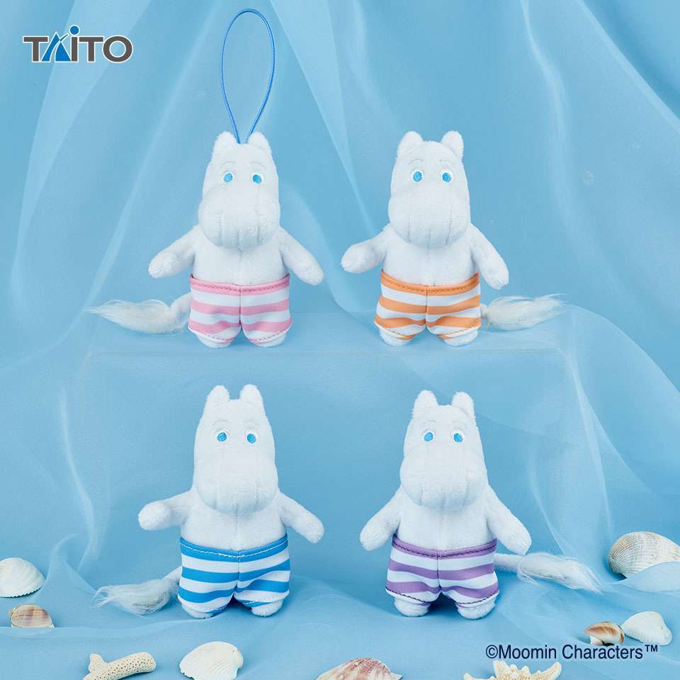 ムーミン　ぬいぐるみマスコット　水着ver.