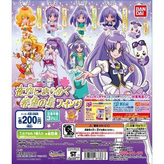 ハピネスチャージプリキュア!夜空にきらめく希望の星スイング