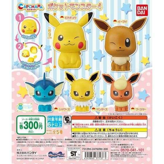 ポケモン カプキャラ ポケットモンスター4