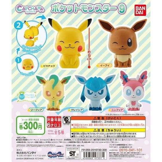 ポケモン カプキャラ　ポケットモンスター9