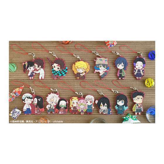 【箱売】鬼滅の刃 滅!カプセルラバーマスコット6