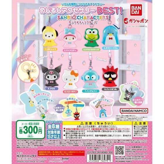 めじるしアクセサリー BEST! サンリオキャラクターズ