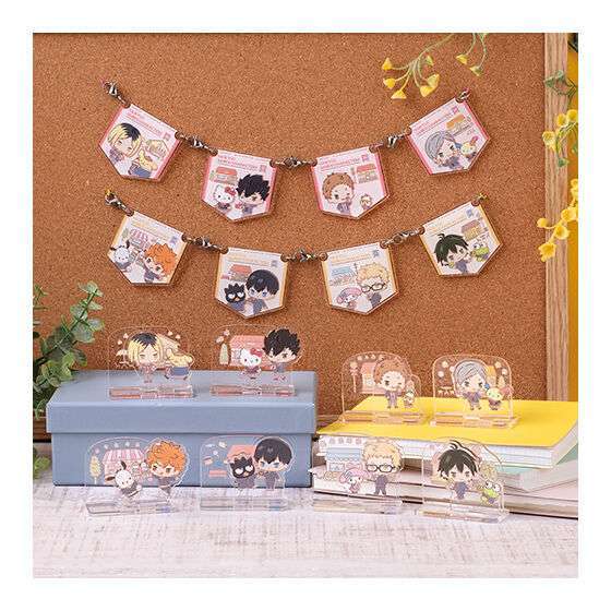 ハイキュー!!×サンリオキャラクターズ アクリルあそーと