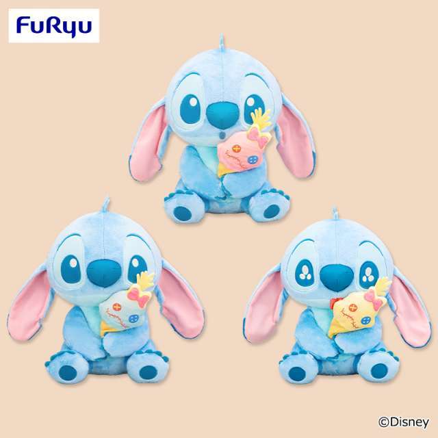 ディズニー スティッチ カラフルアイス BIGぬいぐるみ