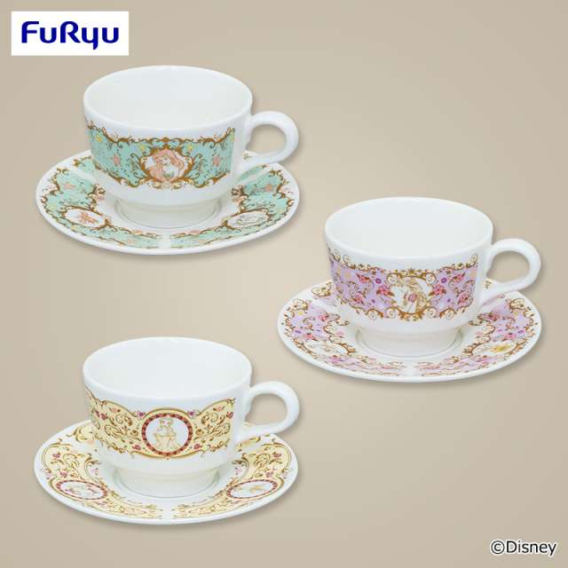 ディズニープリンセス ロイヤルティータイム カップ&ソーサー