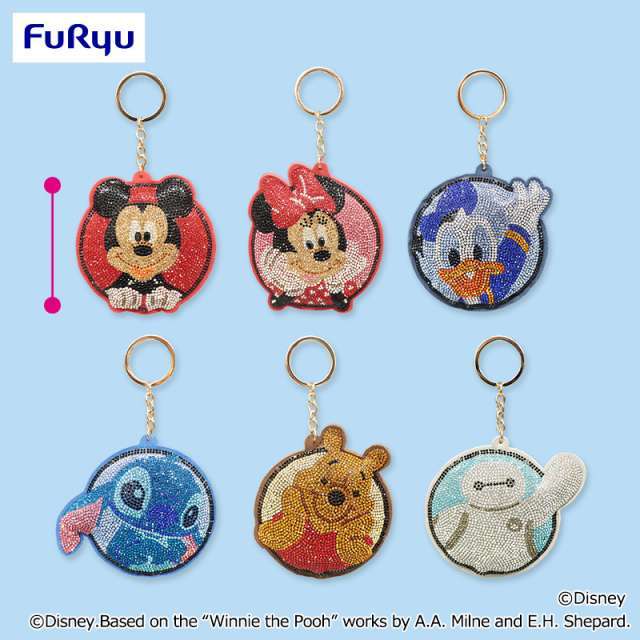 ディズニーキャラクター ラインストーンマスコット