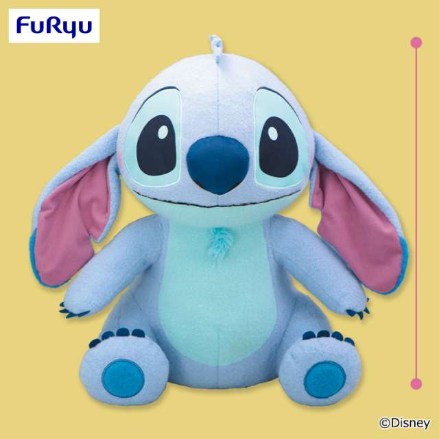 ディズニー スティッチ FukuFukuもこふわジャンボぬいぐるみ