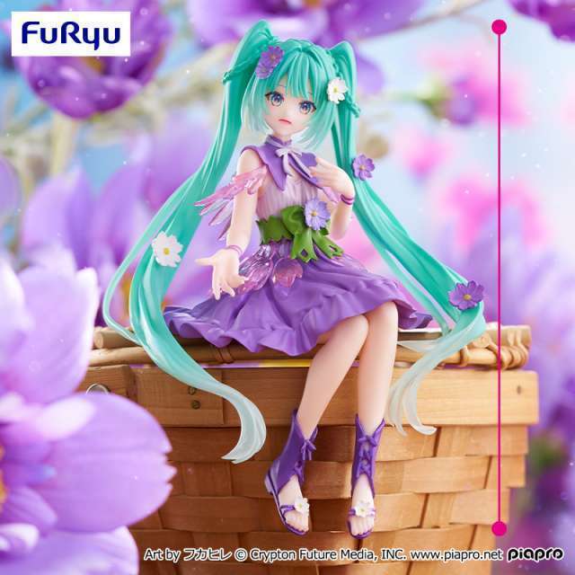 初音ミク ぬーどるストッパーフィギュア Flower Fairyー紫のコスモスー