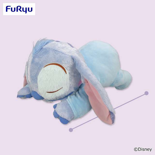 ディズニー　スティッチ ふんわり寝そべりV-BIGぬいぐるみ～ロンパース～