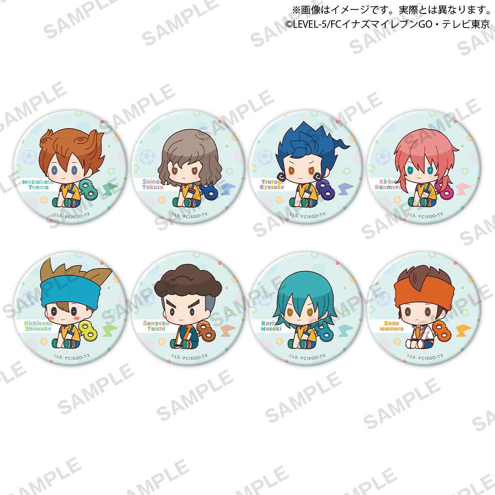 イナズマイレブンGO　ぺたっと ねじまきかんばっじ