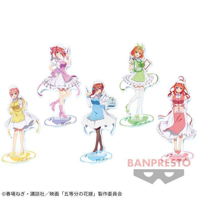 映画「五等分の花嫁」 スタンド付きメガアクリルプレート~ナースver.~