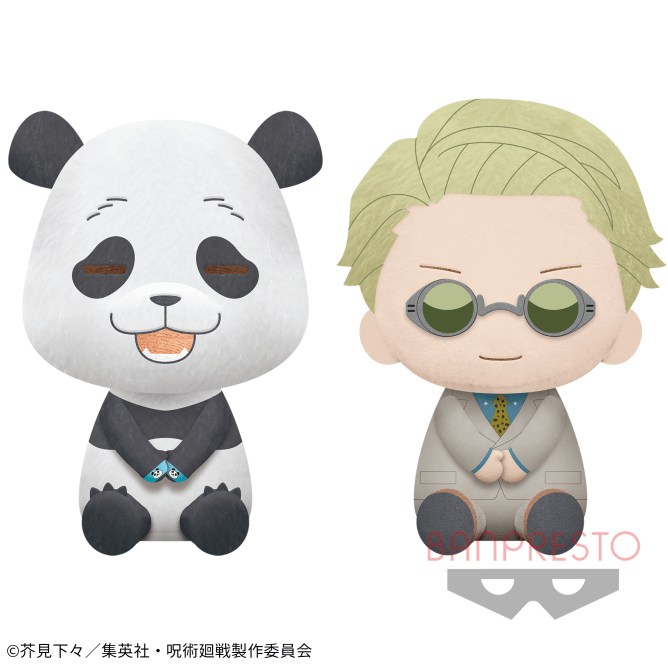 呪術廻戦 でっかいぽふっとぬいぐるみ~パンダ・七海建人~