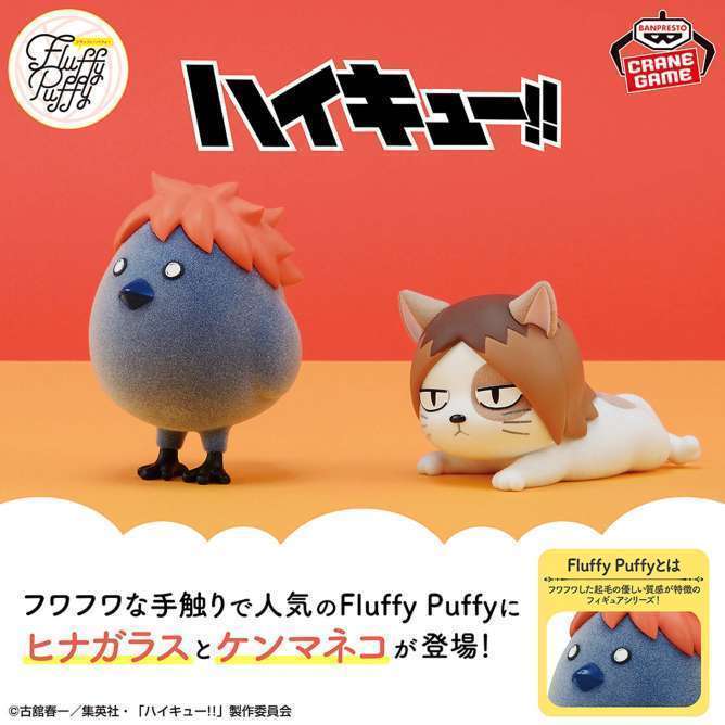 ハイキュー!! Fluffy Puffy~ヒナガラス&ケンマネコ~