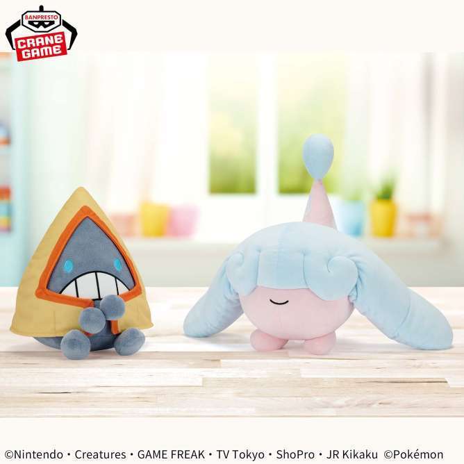 ポケットモンスター もふぐっとぬいぐるみ~ユキワラシ・ミブリム~