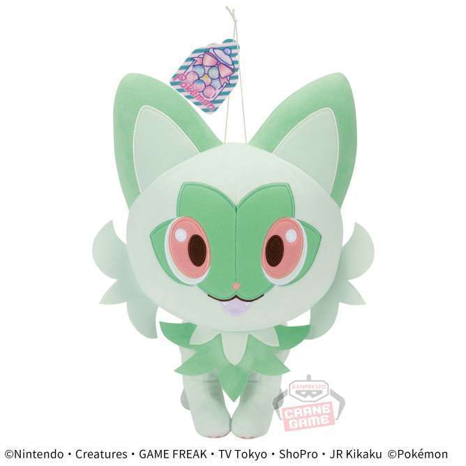 ポケットモンスター めちゃもふぐっとぬいぐるみ Pokémon Glitter Candy~ニャオハ~