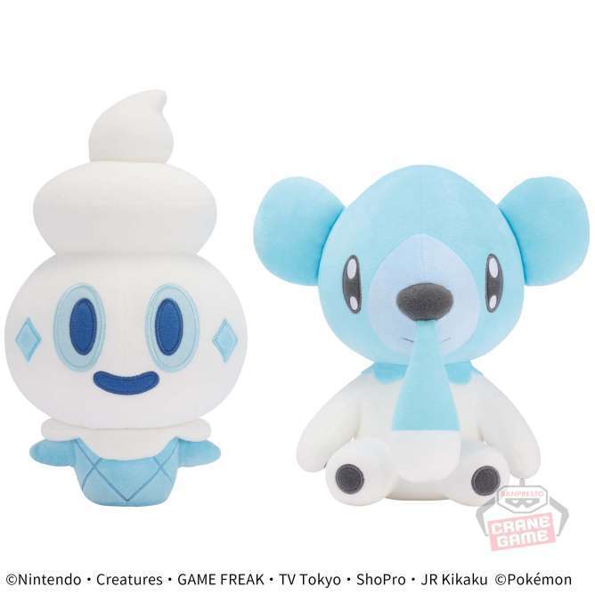 ポケットモンスター もふぐっとぬいぐるみ~バニプッチ・クマシュン~