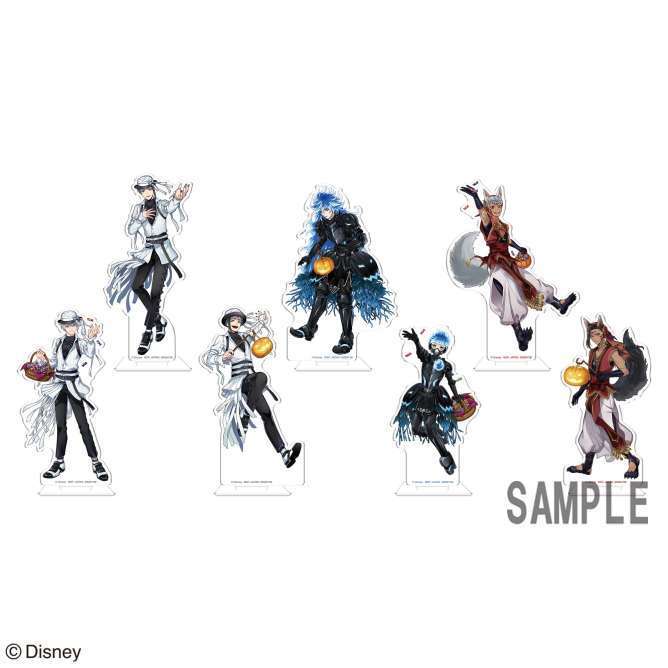 ディズニー ツイステッドワンダーランド スタンド付きアクリルプレート~スケアリー・モンスターズ!~vol.2