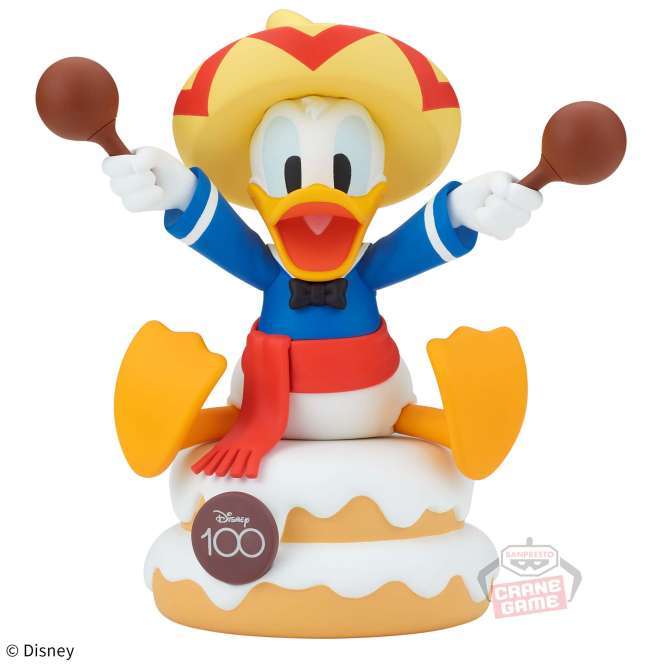 ディズニーキャラクターズ ソフビフィギュア -DONALD DUCK- Disney100周年ver.