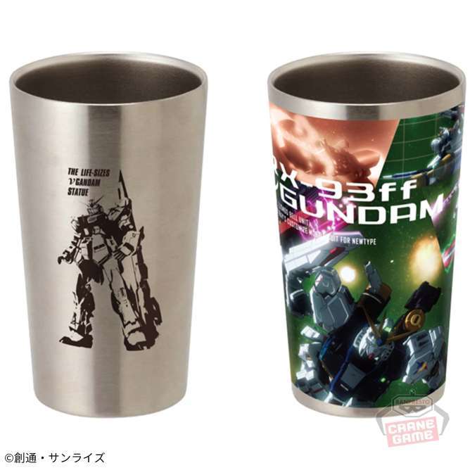 実物大ν(ニュー)ガンダム立像 フルカラータンブラー