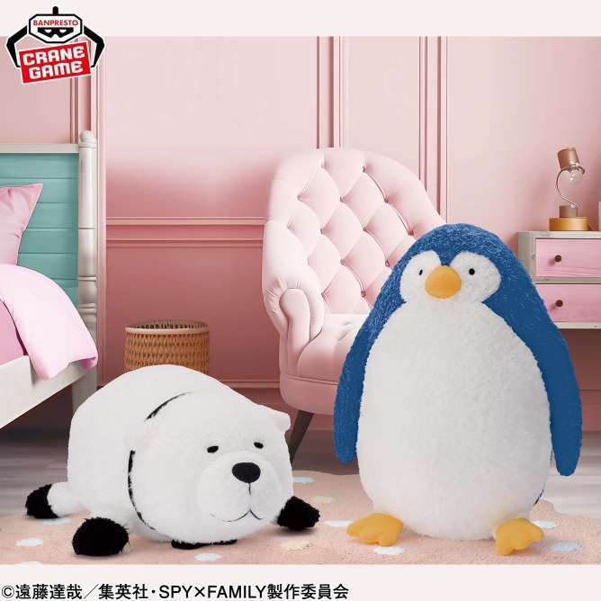 SPY×FAMILY もふぐっとぬいぐるみ~ボンド・フォージャー、ペンギン~