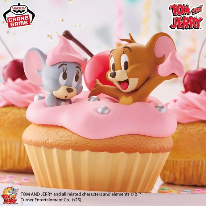 トムとジェリー ビッグソフビフィギュア-Sweet Cupcake-