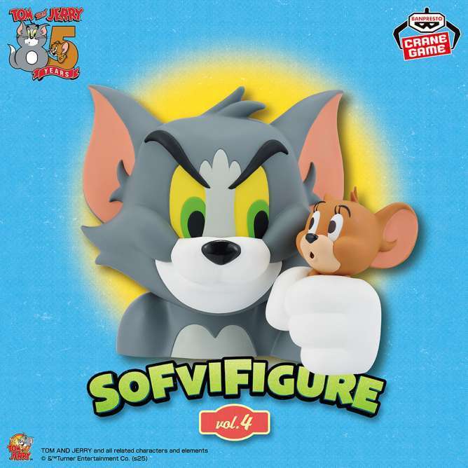 トムとジェリー ソフビフィギュアvol.4