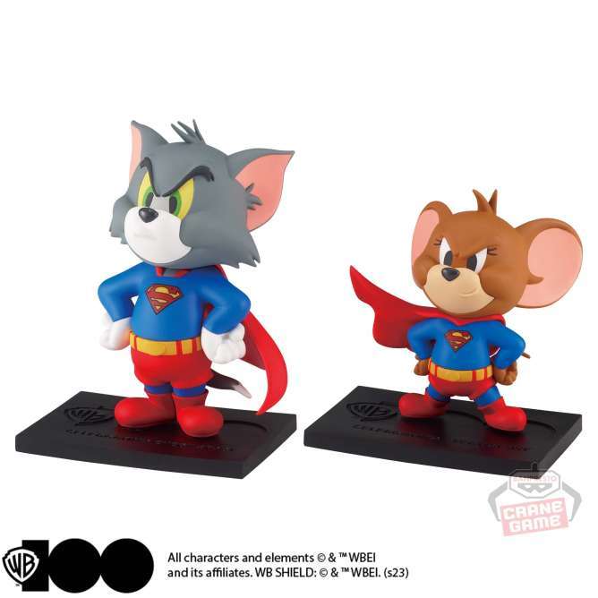 トムとジェリー フィギュアコレクション ~Tom and Jerry as SUPERMAN~WB100周年ver.