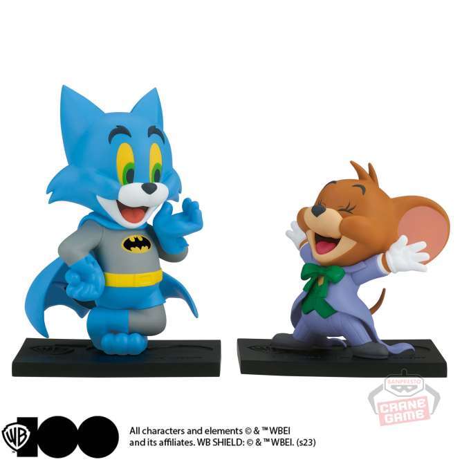 トムとジェリー フィギュアコレクション ~Tom and Jerry as BATMAN~WB100周年ver.