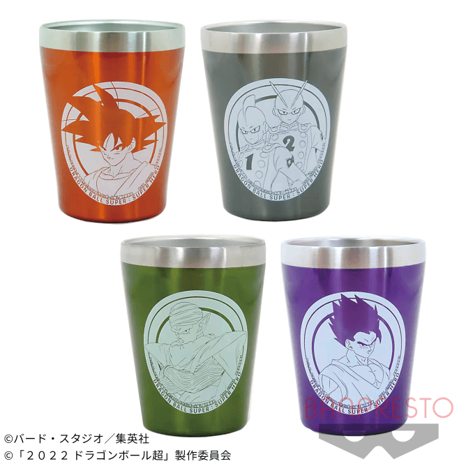 ドラゴンボール超 スーパーヒーロー ステンレスタンブラーセット