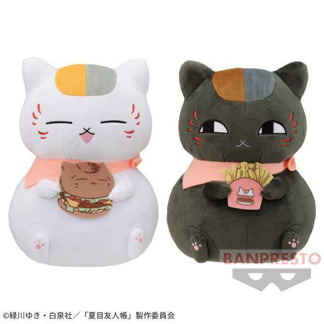 夏目友人帳 もふぐっとぬいぐるみ～ニャンコ先生バーガー～