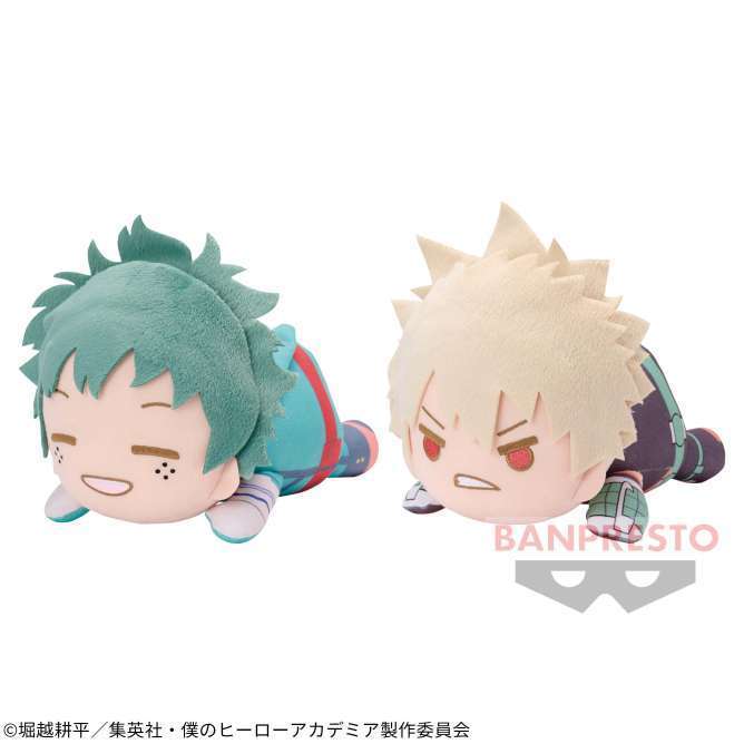 僕のヒーローアカデミア でっかいぽふっとくつろぎぬいぐるみ～緑谷出久・爆豪勝己～