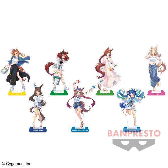 ウマ娘 プリティーダービー スタンド付きビッグアクリルプレート～ペインタースタイル～vol.2