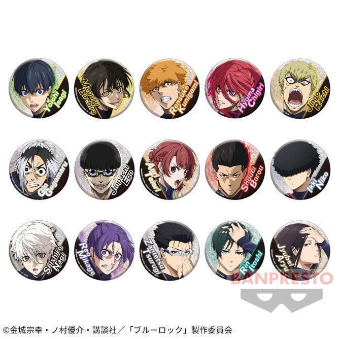 TVアニメ『ブルーロック』 ホログラム缶バッジvol.3