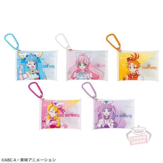 ひろがるスカイ!プリキュア カラビナ付きミニクリアポーチ