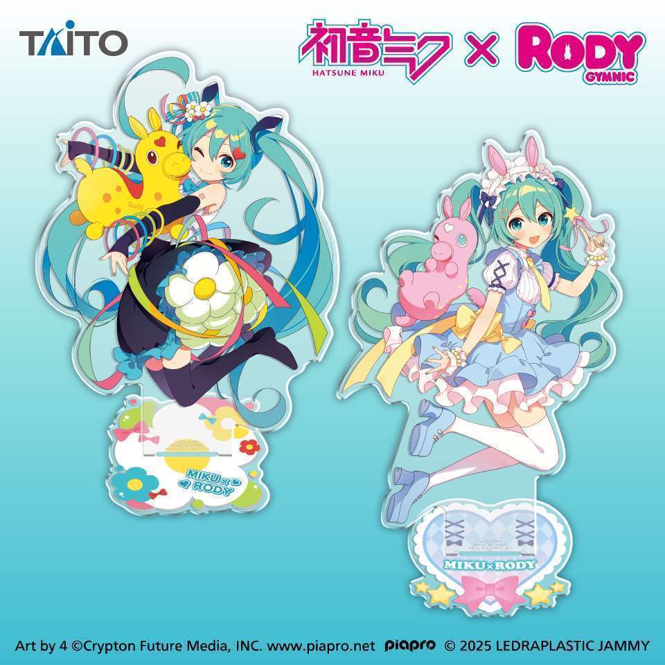 初音ミク×Rody　描き下ろしBIGアクリルスタンド ～39／サンキュー＆メルヘン～